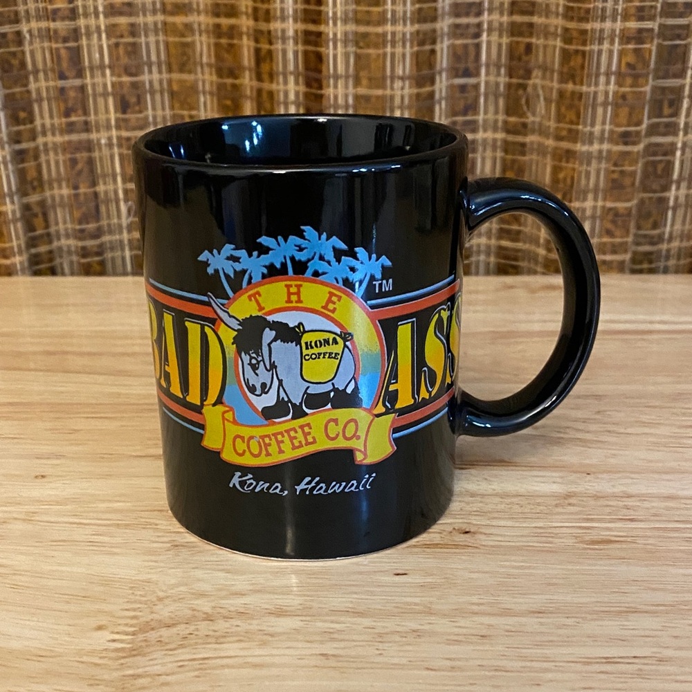 The Bad Ass Coffee Company Black Mug